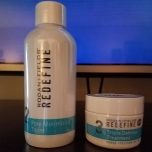 Rodan and Fields  triple defense  and  toner